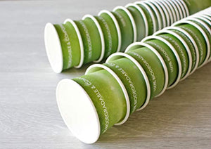 Biodegradable Paper Hot Cup with Lids