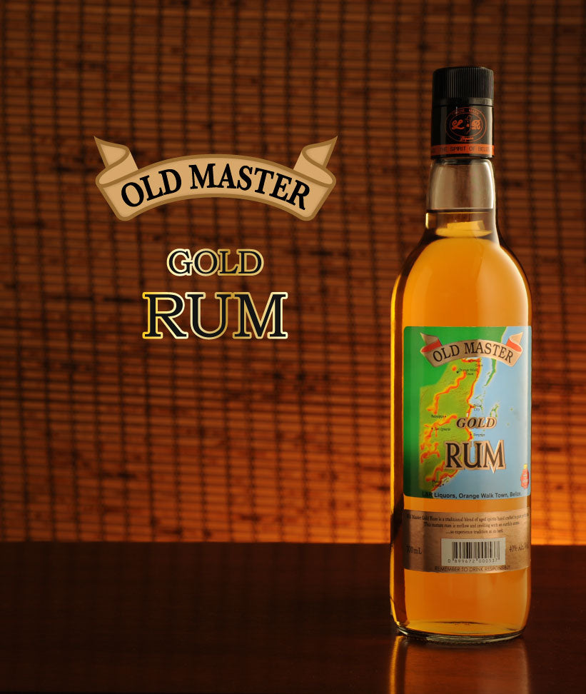 Old Master Gold Rum - Six Pack