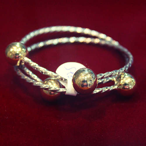 Belizean Bangle Silver